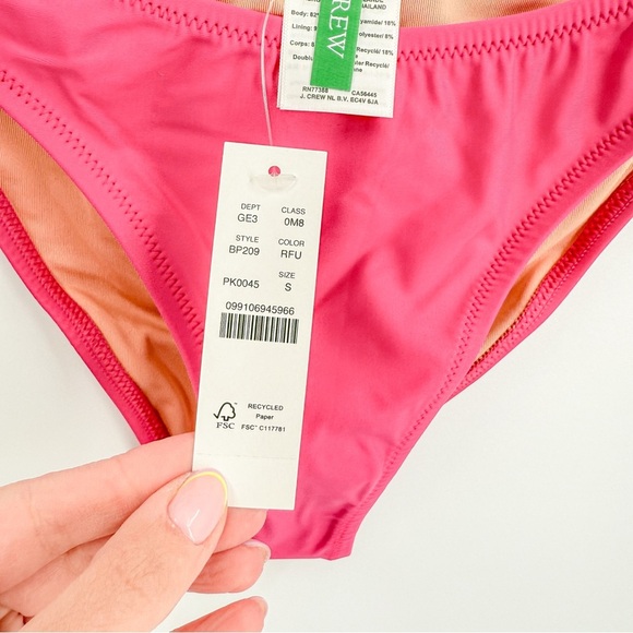 J. Crew Pink Bikini Bottom - Picture 2 of 3